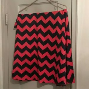 NWT LuLaRoe 3XL Azure Skirt